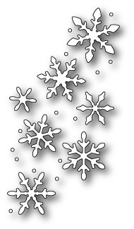 Memory Box Die Snow Burst